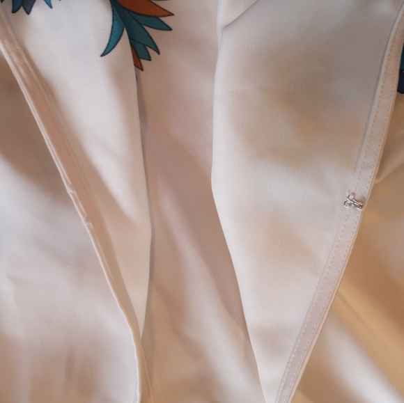 Nine West Dolman Sleeve Flowy Silky Kimono Tie Front Casual Wrap Bohemian Top - Picture 6 of 9